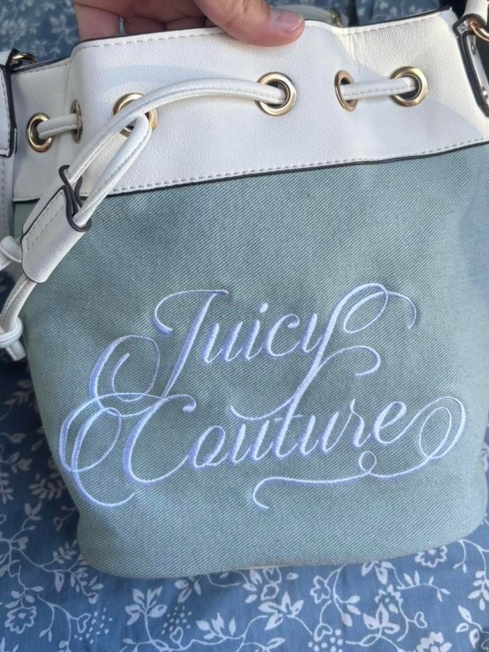 Juicy Couture Denim Bucket Bag